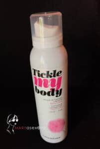 Spray blanco de la espuma de masaje Tickle my Body