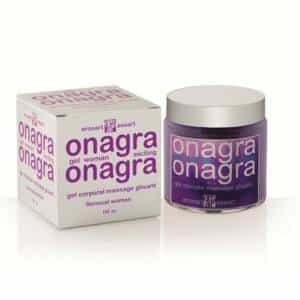 Gel potenciador Onagra. Gel íntimo intensificador femenino en formato de gel/crema en tarro de 100 ml